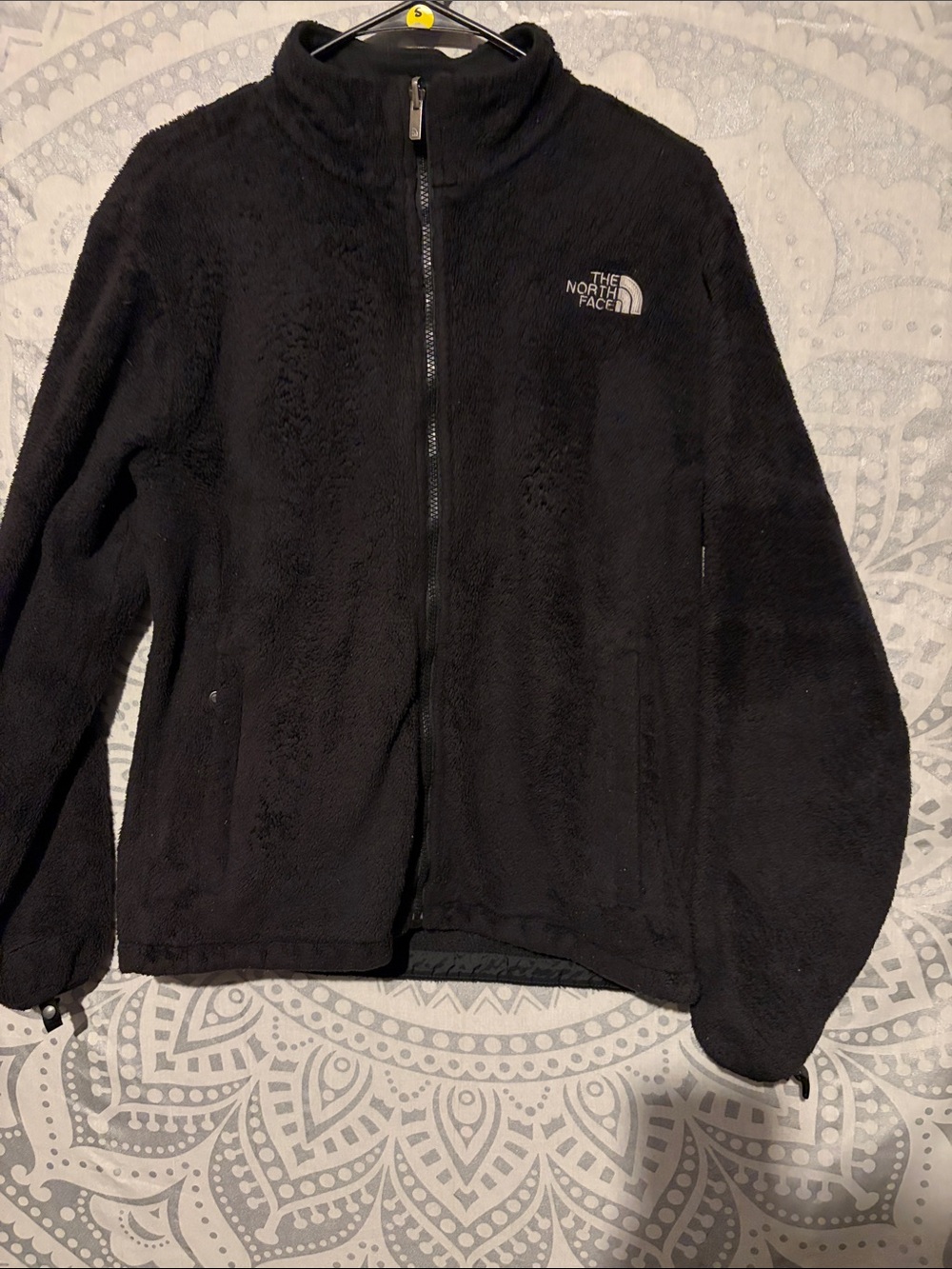 The North Face Women's Osito Full Zip Fleece Jacket Black size large